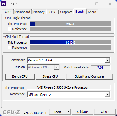 CPU-Z After